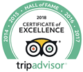 Ananda Tours - TripAdvisor Hall of Fame Award